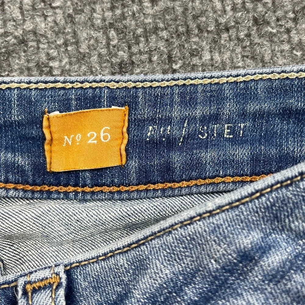 Pilcro and the Letterpress Jeans Womens 26 Stet Blue Denim Skinny‎ Anthropologie